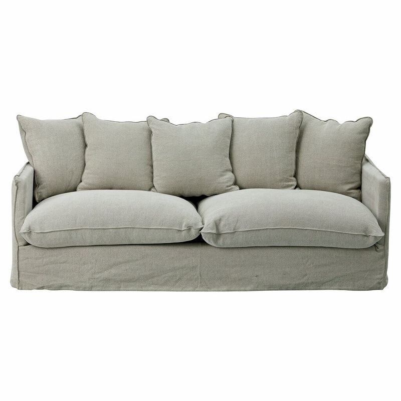Dara 3 seter sofa 210cm | D. Linen