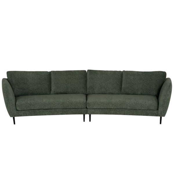 Hovedbilde California 4 seter sofa buet Raven Tekstil