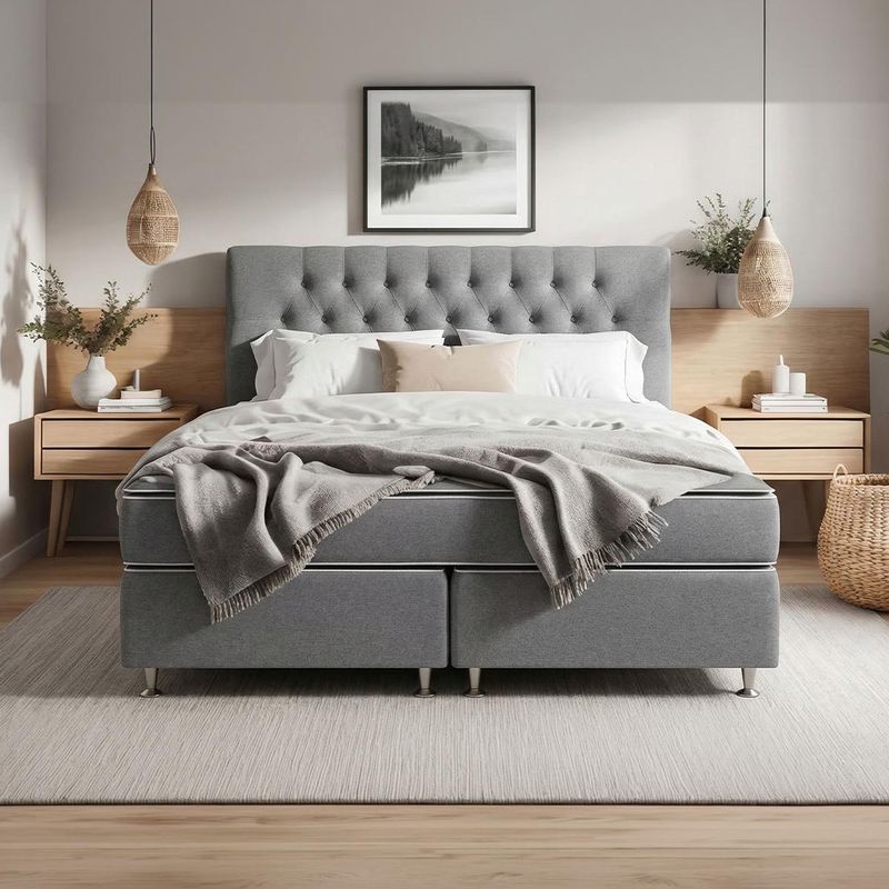 Arctic Premium Royal 180x200 Kontinentalseng | Pocket-in-Pocket 5 ergonomiske soner 🌟