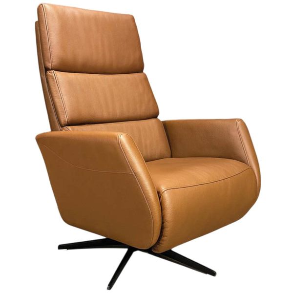 Hovedbilde Moe Recliner med integrert fothviler | Semianilin ...