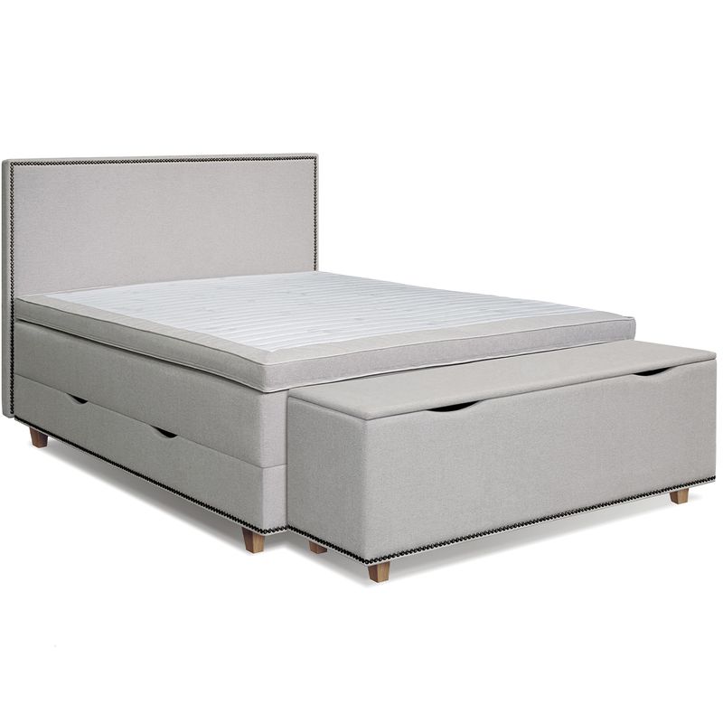 Arctic Box 160x200 cm oppbevaringsseng velg farge Cover tekstil