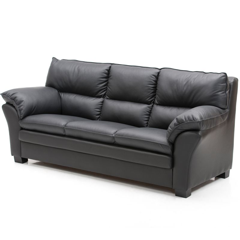 Palma 3 Seter Ekte Skinnsofa 215cm