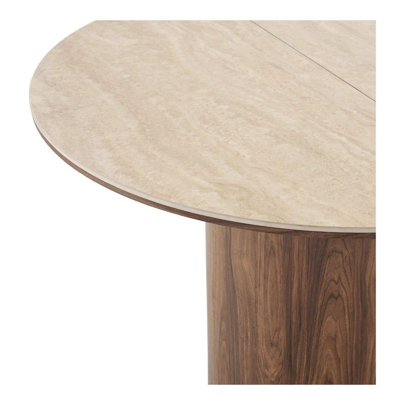 Delphi spisebord Ø120–200 cm med uttrekk – House Nordic