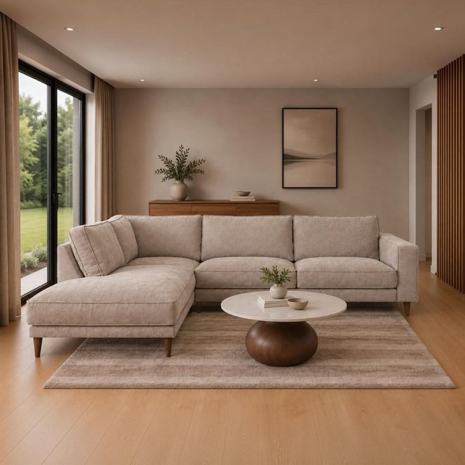 Hovedbilde Villa hjørnesofa med åpen ende 295x215 cm | Storm ...