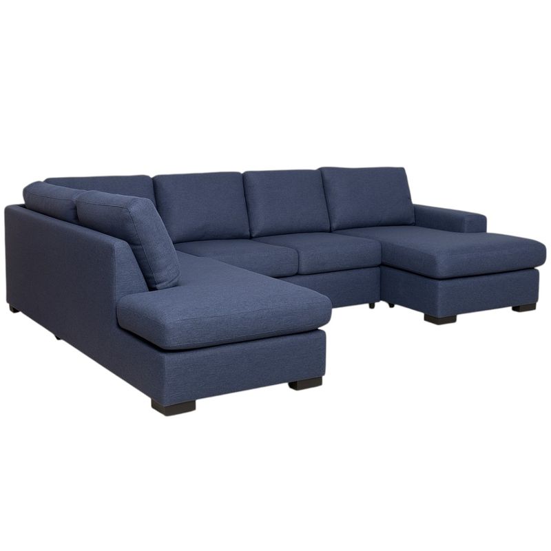 Vega U-hjørnesofa 286x200cm - Storm tekstil