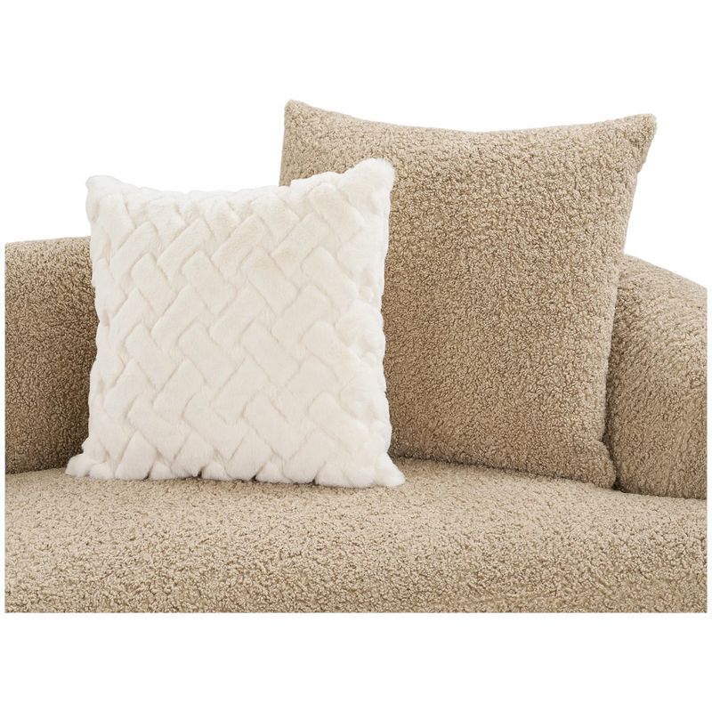 Dali sofa 4-seter - light brown 302 cm | House Nordic 