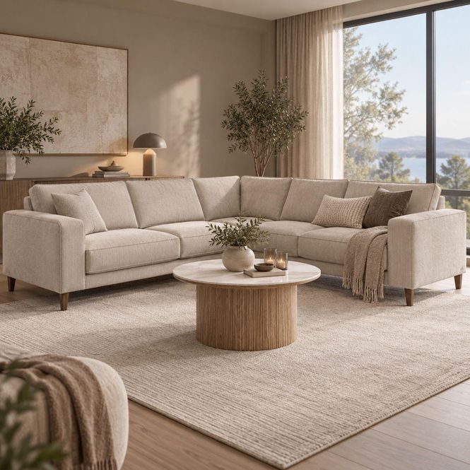 Hovedbilde Villa hjørnesofa 275x295 cm | Storm tekstil