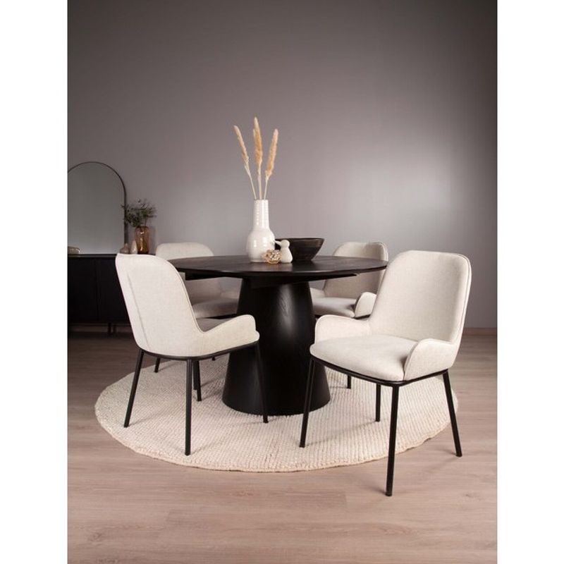 Whitney Spisestol beige