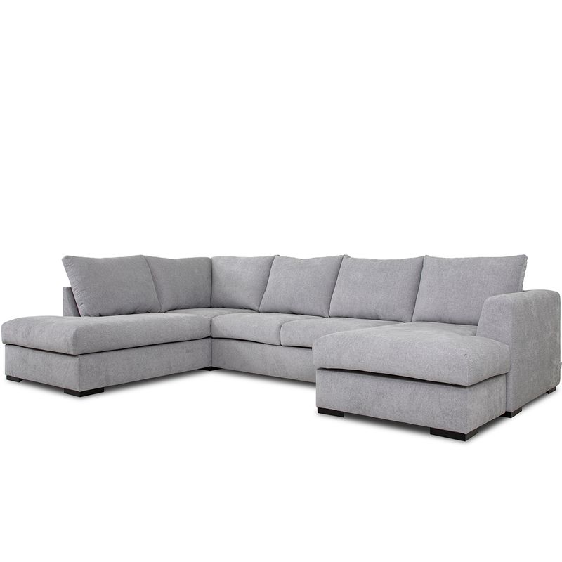 Chill U-sofa 330x215 cm - Storm tekstil