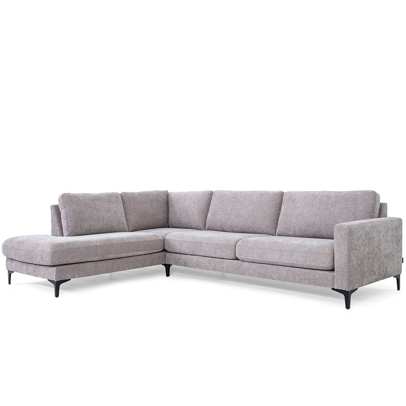 Cape Oppsett 11 hjørnesofa med åpen ende 285x206 Storm Tekstil