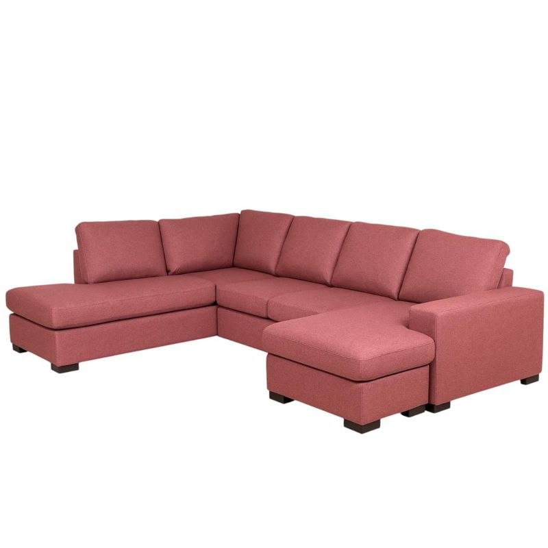 Vega U-hjørnesofa 286x200cm - Storm tekstil
