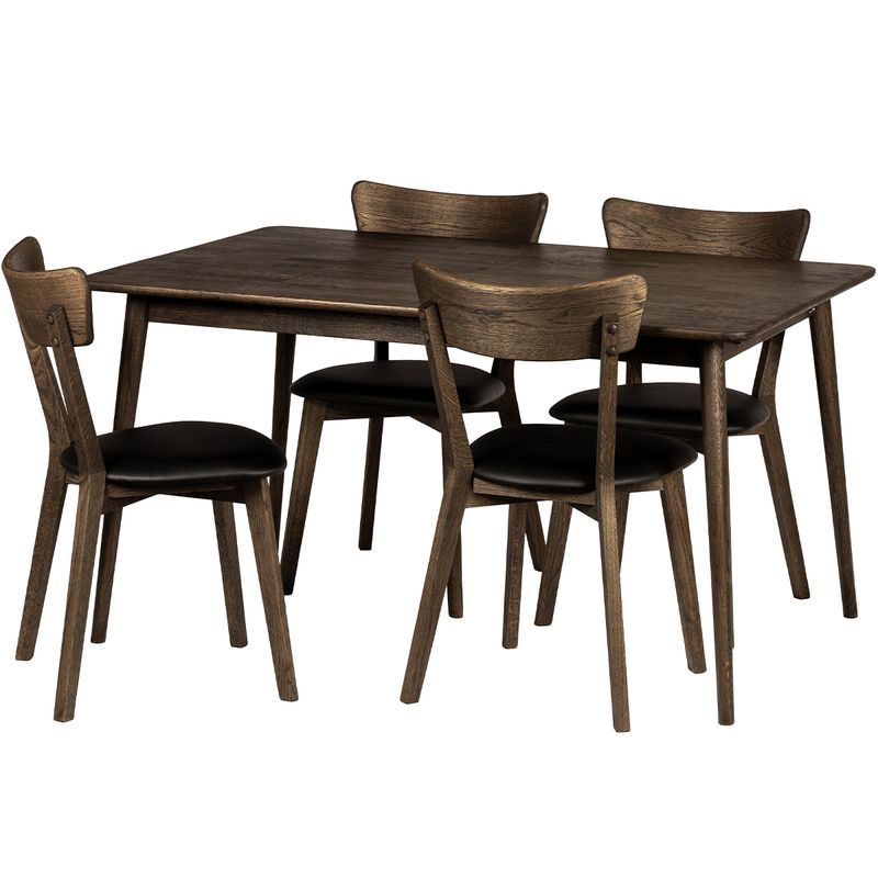 Nyborg Heltre Spisebord røkt eik 140x90