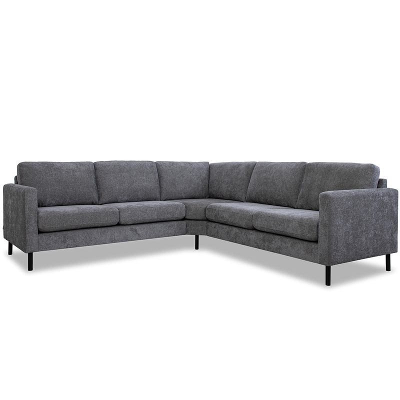 Luton Hjørnesofa C7  251x251cm Storm tekstil 