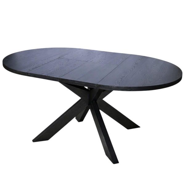 Hovedbilde Tofta Heltre Spisebord Ø140/180x75 cm med ...