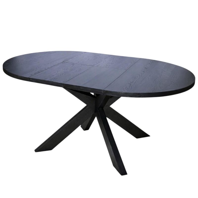 Tofta Heltre Spisebord Ø140/180x75 cm med ileggsplate
