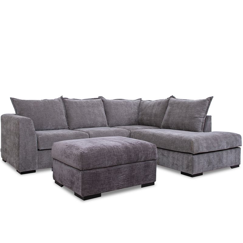 Chill  Oppsett 00 Hjørnesofa Rober Tekstil m/åpen ende 260x215