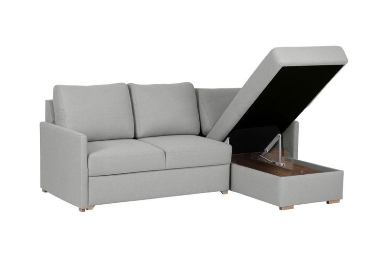Ramona 3 seter med sjeselong sovesofa 215x159cm | Brego tekstil