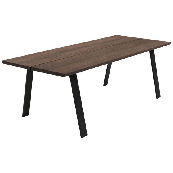 Hovedbilde Tind spisebord – massiv eik 200–300 ...