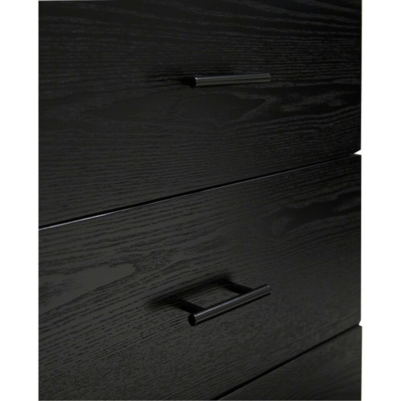 Lavall skjenk - sort ask finer 150 cm