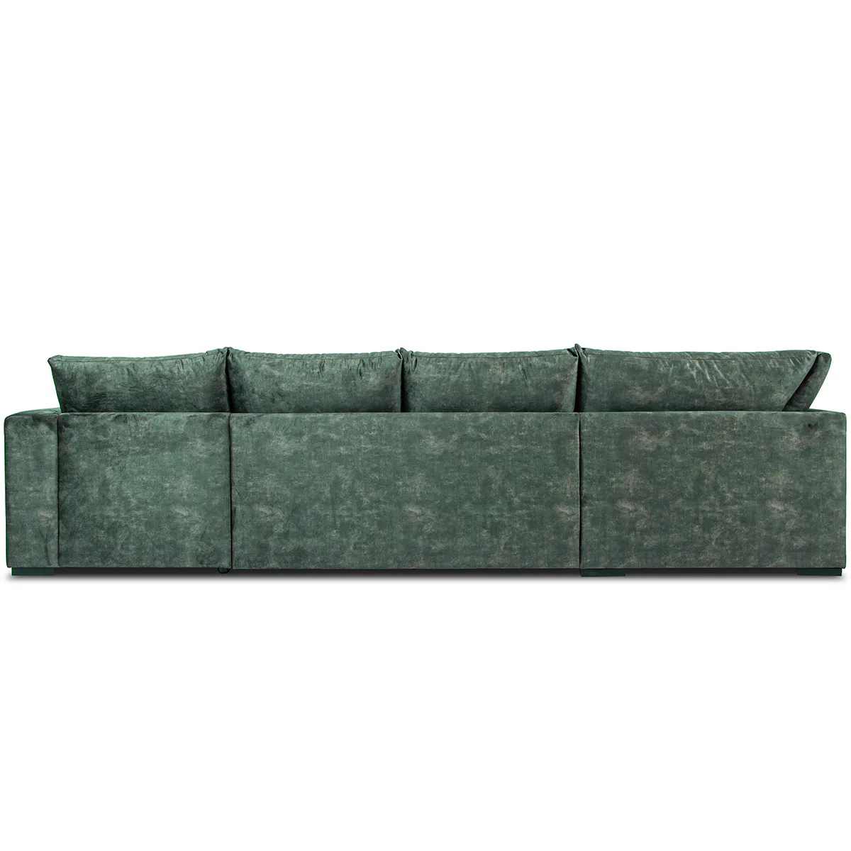 Chill hjørnesofa med sjeselong 345x275 cm – Adore Fuji velur