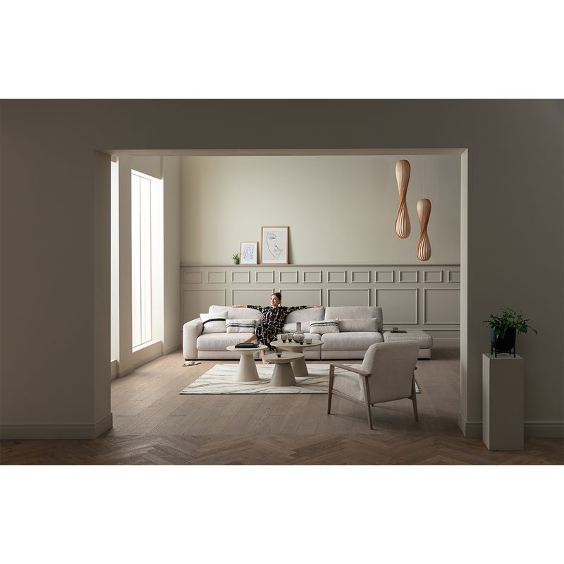 2389 Egholm 3 seter modulsofa 326 cm kledd i Movie tekstil