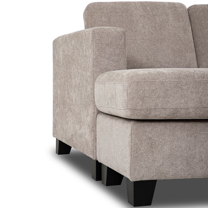 Hovedbilde Bella oppsett 3 U-Hjørnesofa 280x205 cm Storm ...