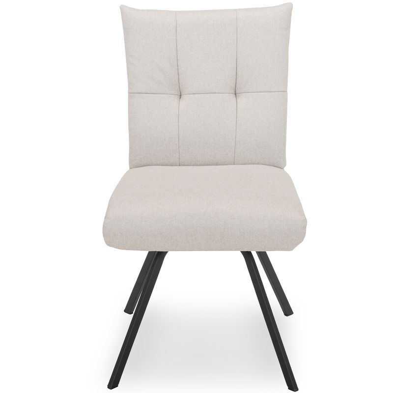Astra spisestol med ergonomisk bevegelig rygg og sving velg Movie tekstil