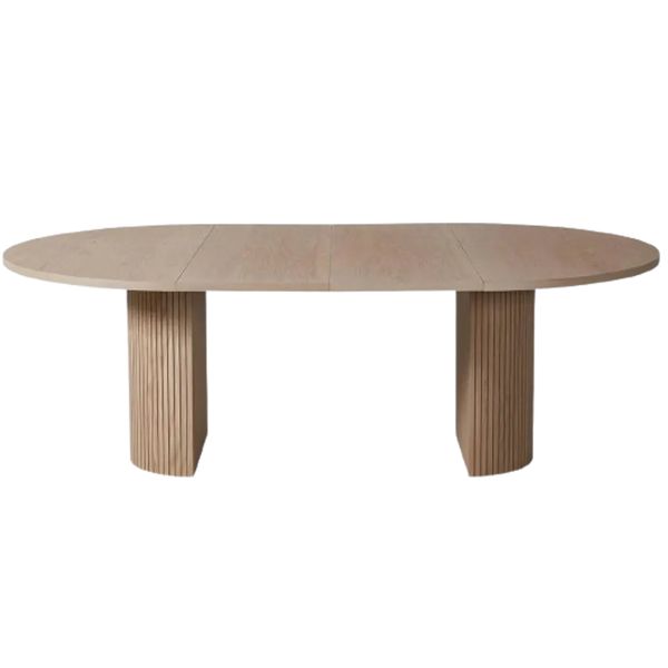 Hovedbilde Sophisticate Spisebord 115cm hvitoljet med 3 stk ...