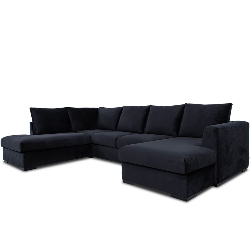 Chill U-sofa 330x215 cm - Bluvel velur