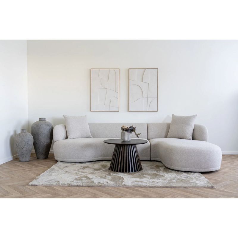 Osaka sofabord Ø70 H45 – røkt eikefiner | House Nordic