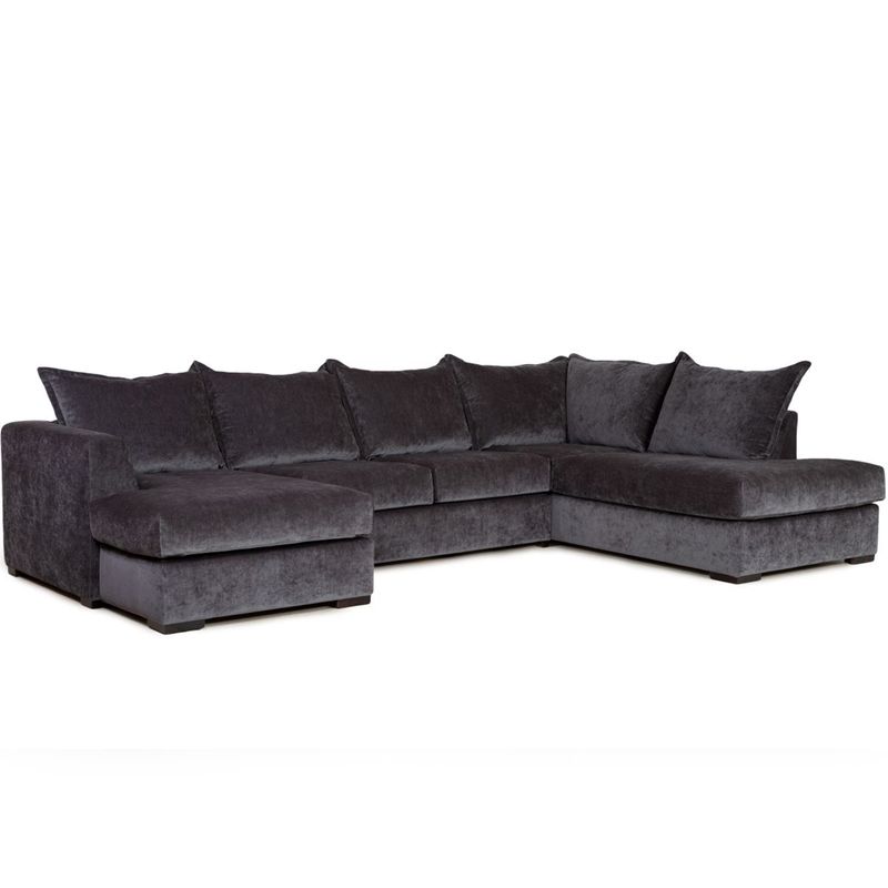 Chill U-sofa 330x215 cm – Eros velur