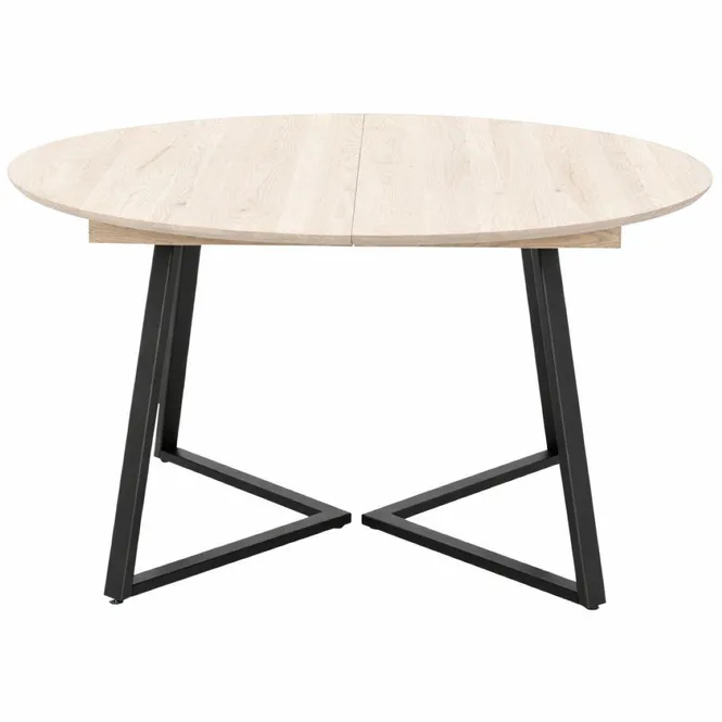 Hovedbilde Form Spisebord Rundt Ø120 heltre eik med uttrekk | Skagen Studio
