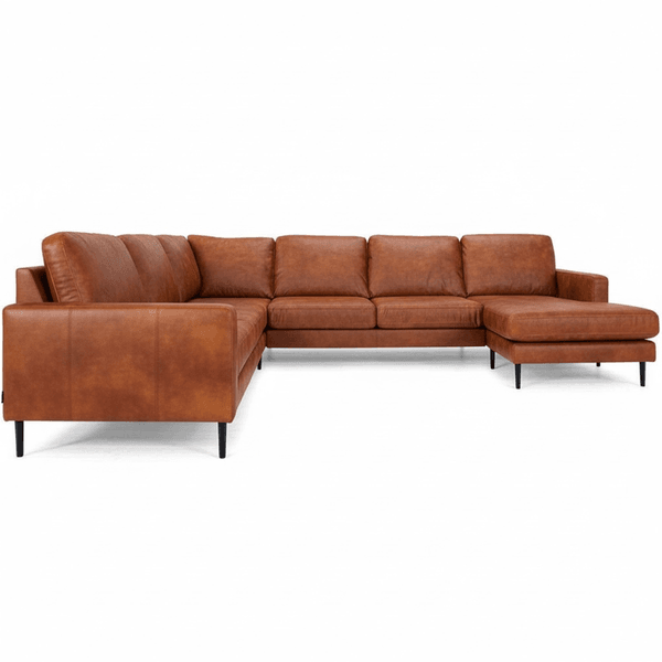 Hovedbilde Dublin Oppsett 4 Hjørnesofa Colorado ECO skinn ...