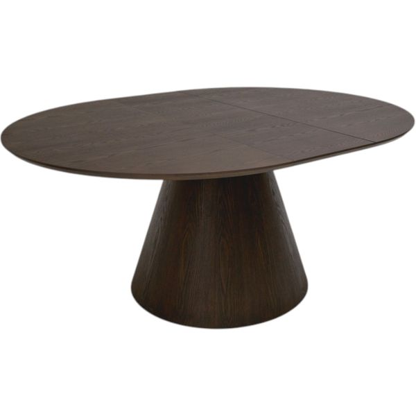 Hovedbilde Kuban rundt spisebord Ø140 brun finer