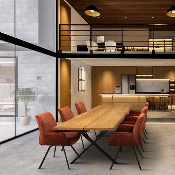 Hovedbilde Abel Spisestol med bevegelig rygg sving og ...