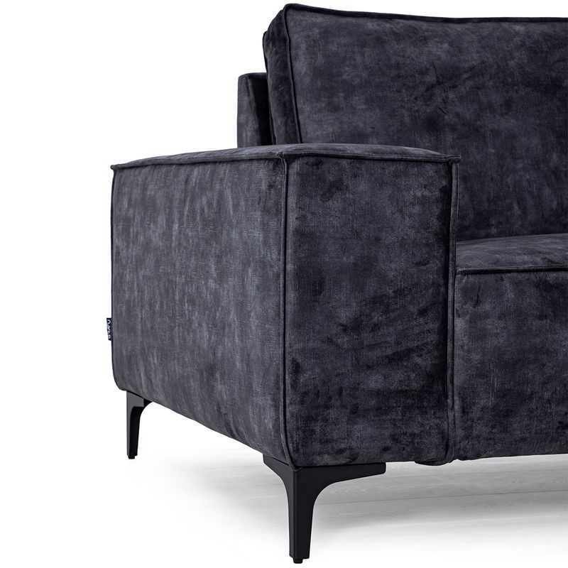 Brussel Oppsett 3 Adore Fuji Tekstil Hjørnesofa 350x214 m/ åpen 