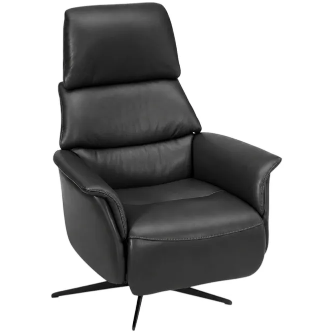 Hovedbilde Eon XXL - Ekstra stor hvilestol i Soleda skinn med recliner og tilt