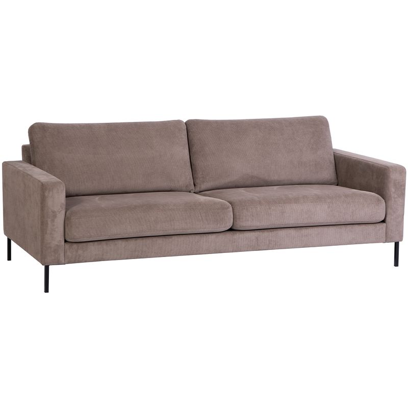 Flint 3 seter sofa 214 cm - Velg Fjord cordfløyel