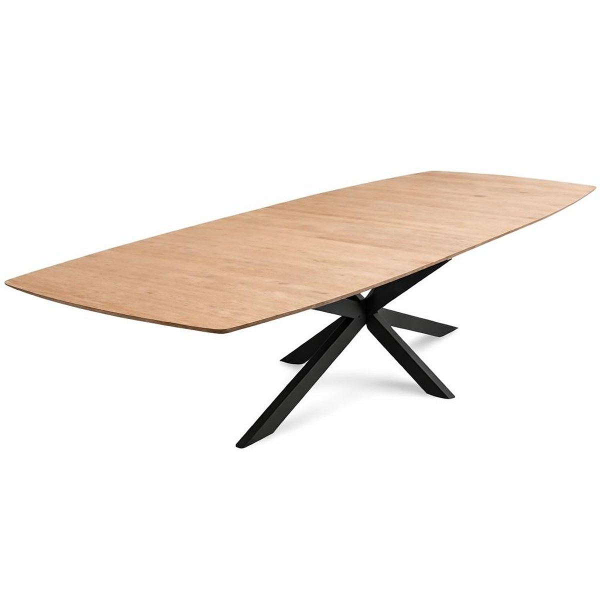 Vector spisebord i heltre eik med uttrekk - 230/300x110 | Skagen Studio