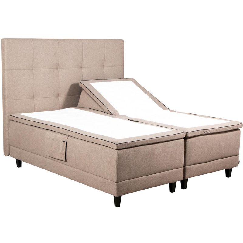 Dvale Delta 210x210 Regulerbar seng med Pulse Latex