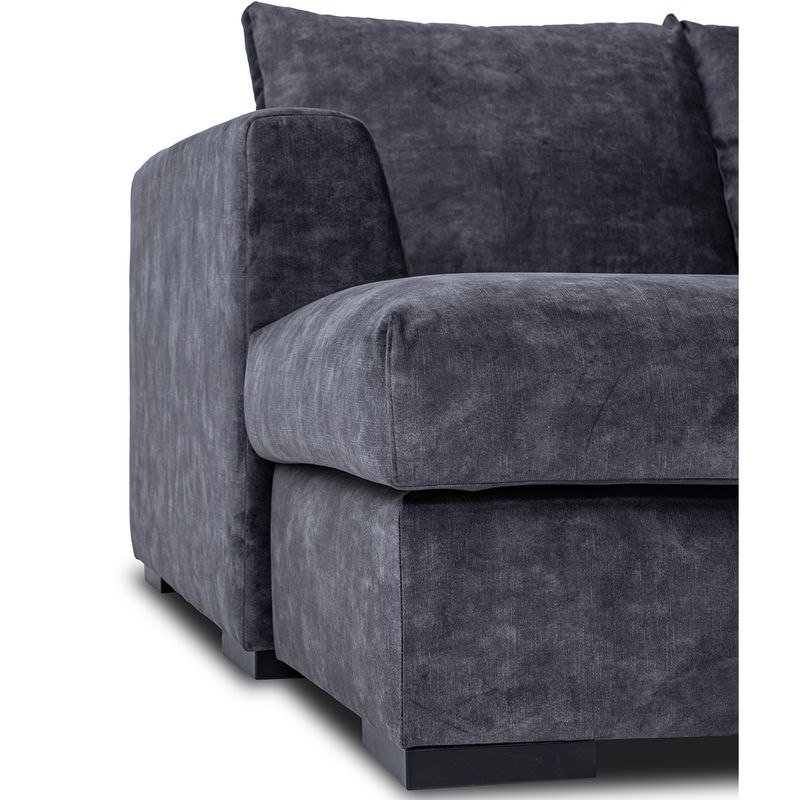Chill U-sofa 330x215 cm - Adore Fuji velur