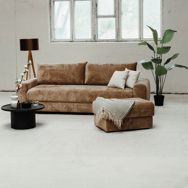 Hovedbilde Gosa 3 seter Sovesofa velg Cremona Tekstil ...