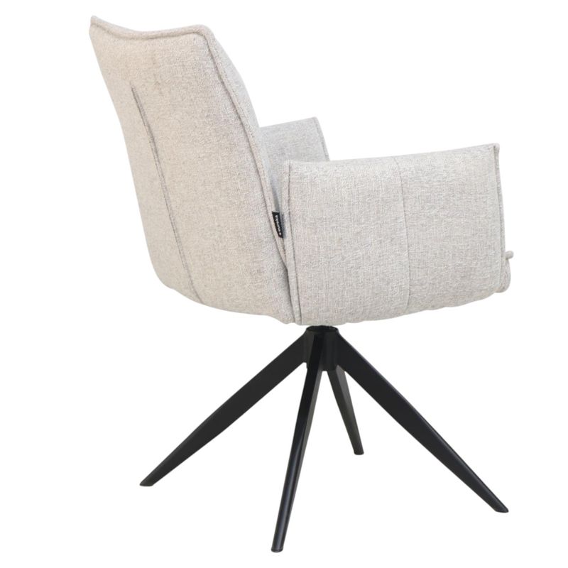 Katrine spisestol m/arm & sving - Shell