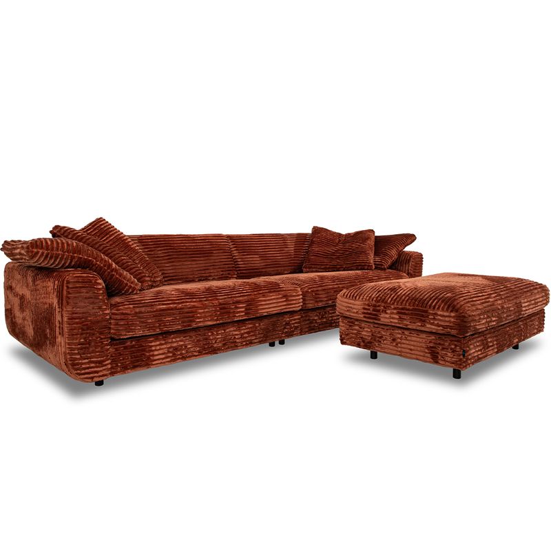 Motive 4 seter sofa 327 cm Tilia Cordfløyel