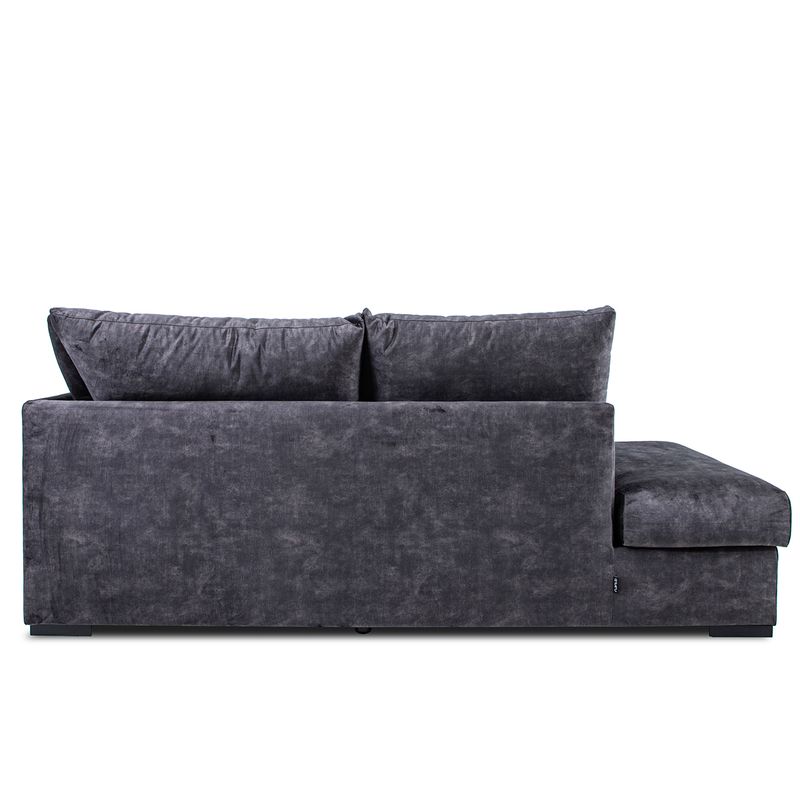 Chill stor U-sofa symmetrisk 372x215 cm – Adore Fuji velur