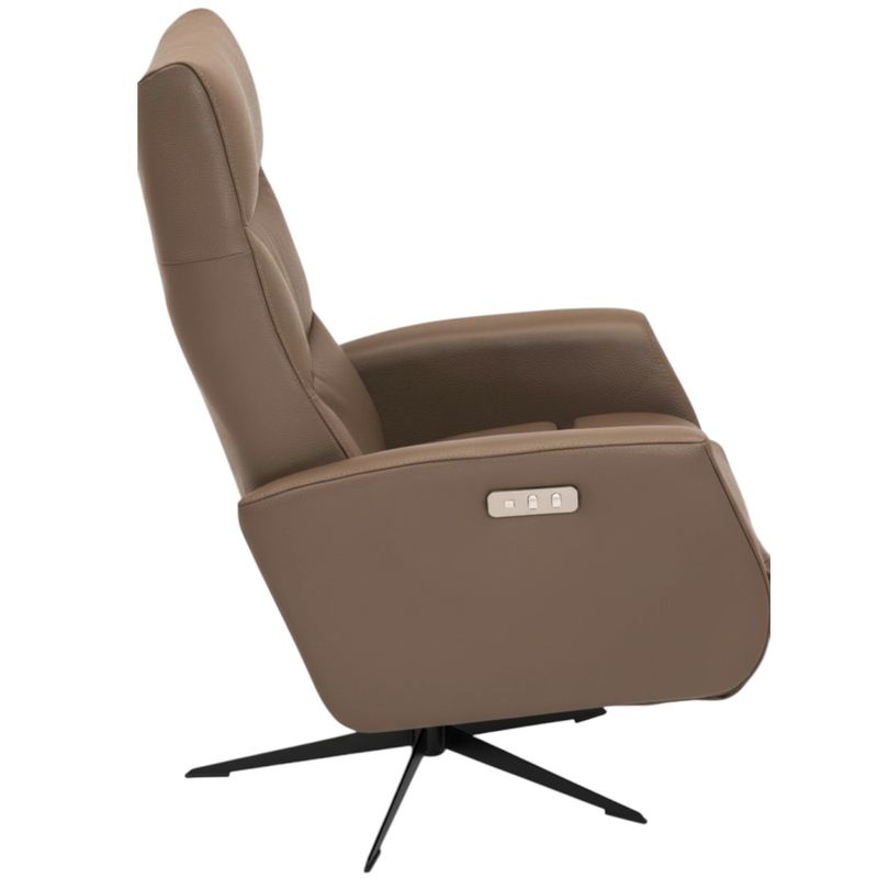 Grenen elektrisk  recliner med integrert fothviler | Soleda skinn | Limited Edition