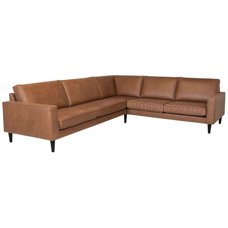 Austin hjørnesofa  Colorado ECO skinnsofa 287x245cm