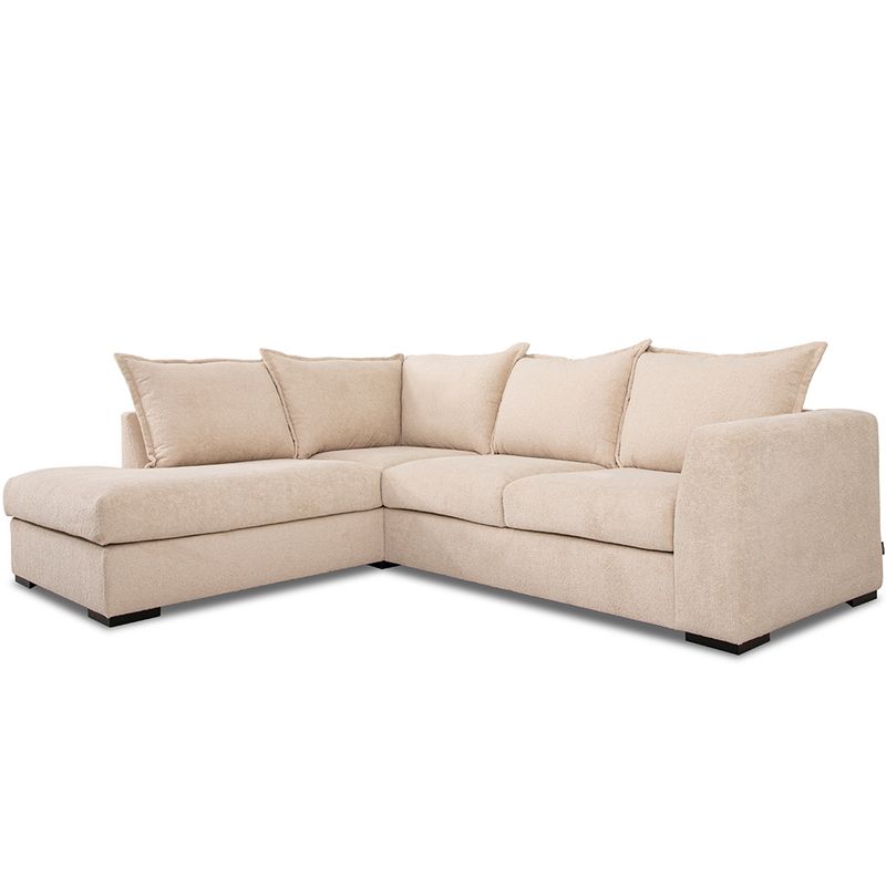 Chill Oppsett 00 hjørnesofa Boogie Bouclè 260x215 med åpen ende