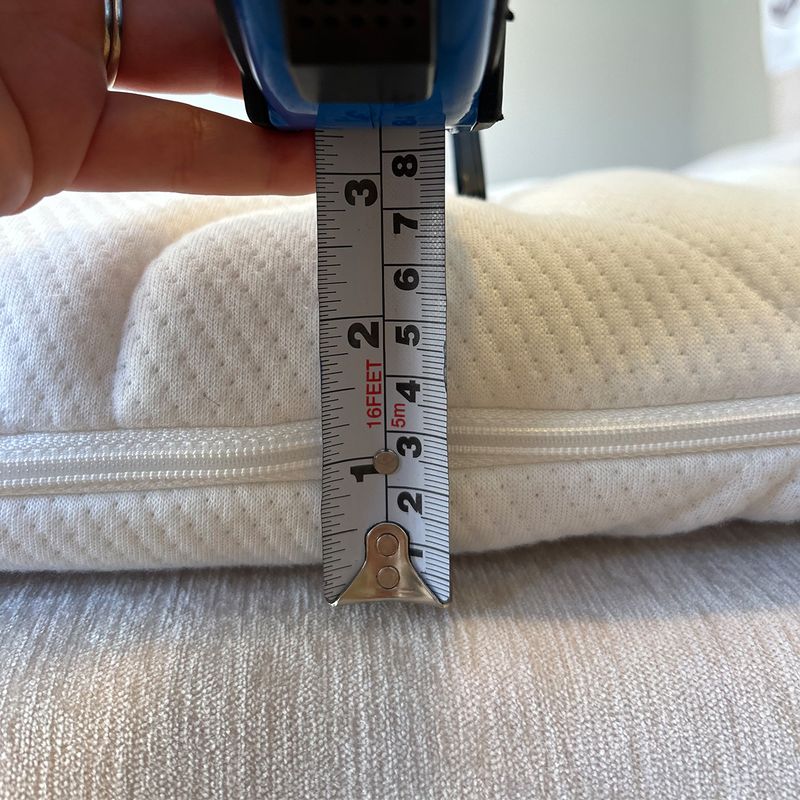 Dvale 210x210 Sonocore Pulse Latex overmadrass 7cm SuperSoft 