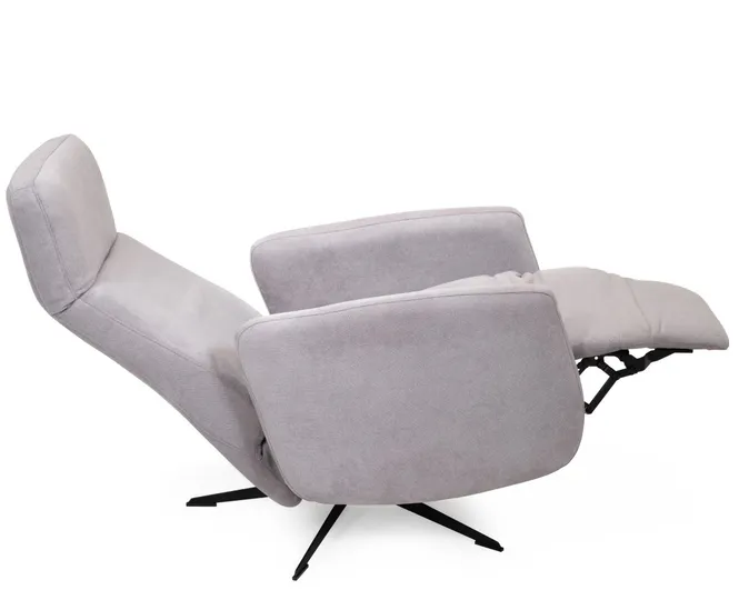 Hovedbilde Leon Recliner med integrert fothviler | Towel tekstil